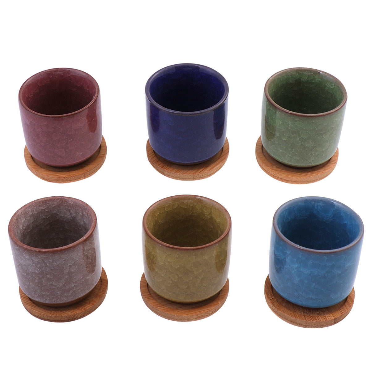 WHAMVOX  Garden Decorations Terracotta Hanging Pots Outdoor Planters