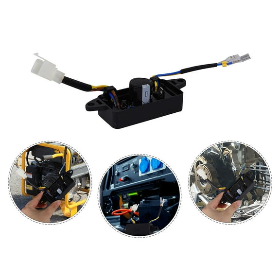 WHAMVOX Generator Voltage Stabilizer Stabilization Tool Rectifier Regulator Black