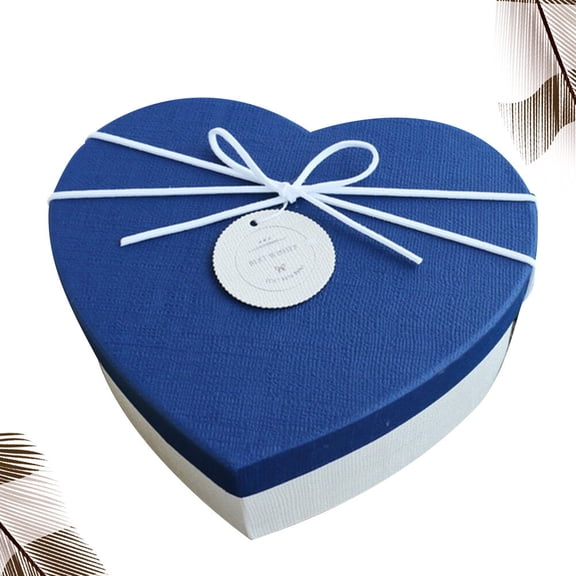WHAMVOX Gift Box Packaging Valentines Wedding Favor Boxes Heart Shaped Fancy