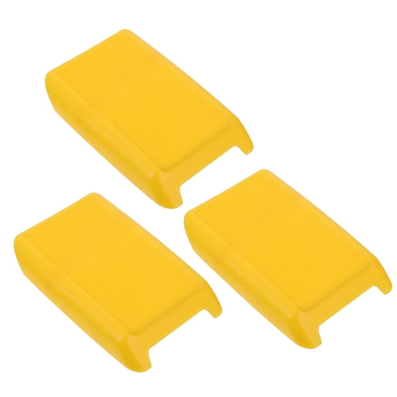 ROMANSENTIAL 3Pcs Household Gnocchi Boards Plastic Pasta Maker Tools Yellow for Kitchen Use