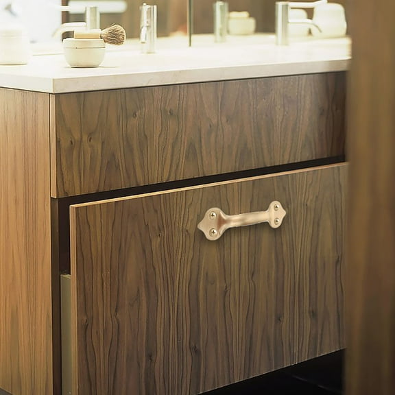 WHAMVOX  Gold Knob Brass Handle Furniture Replacement Door