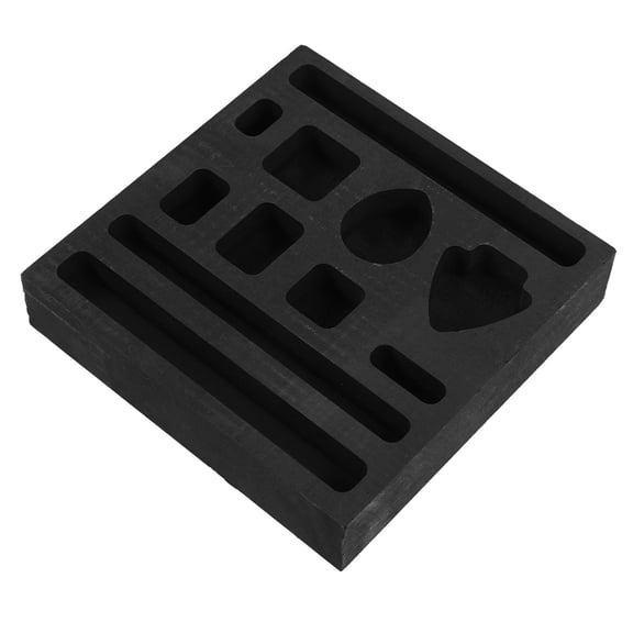 WHAMVOX Gold Silver Copper Casting Mold Melting Supply Melting Tool Graphite Mold Reusable Graphite Mold