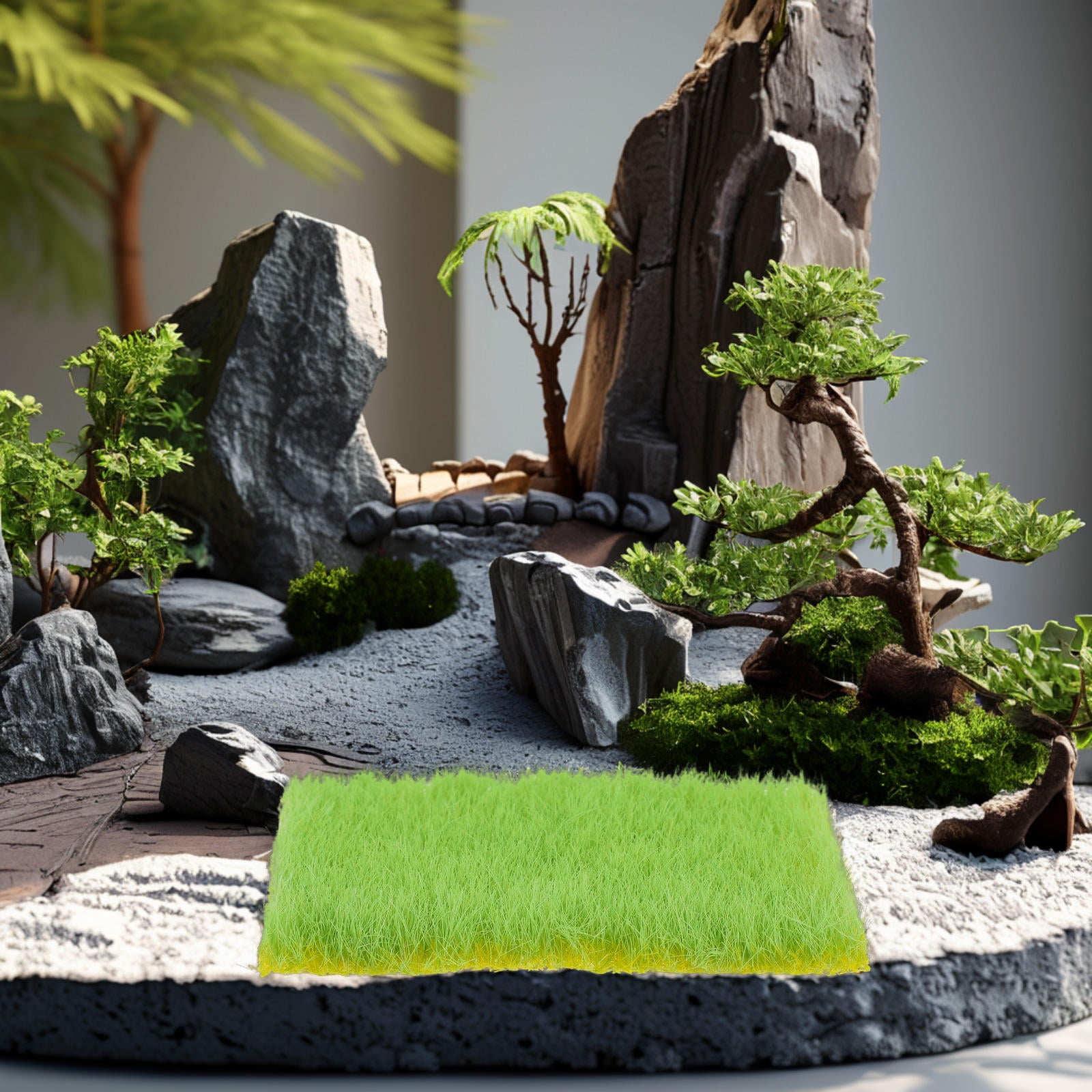 WHAMVOX Grass Model Simulated Grass Cluster DIY Miniature Grass Cluster ...