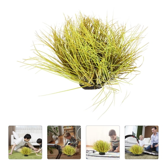 SEWCHICS Small Terrains Grass Tuft Green Plastic 1Set For Decorative Ornaments