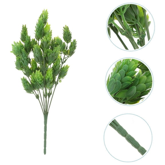 WHAMVOX Artificial Green Plants For Wedding Decor Event Organizers 1Pack 11.8In