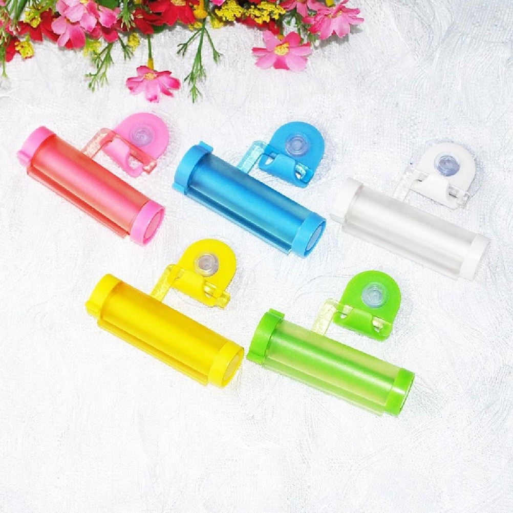 WHAMVOX Green Plastic Toothpaste Squeezer Roller for Home Use SpaceSaving Durable Design Fits All Toothpaste Tubes