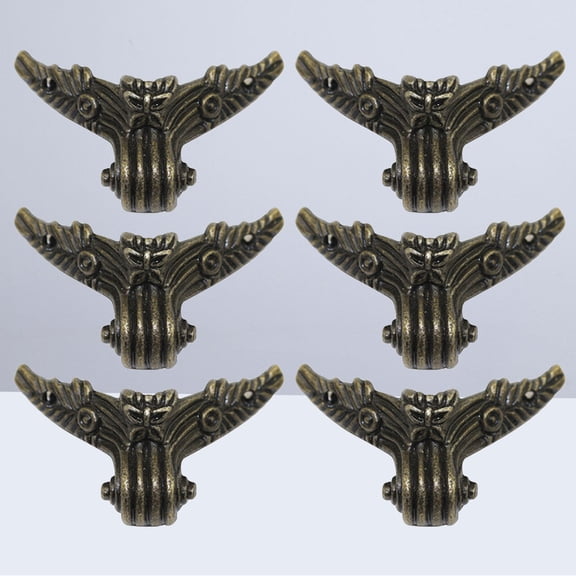 WHAMVOX Green Zinc Alloy Furniture Legs for Sofas Beds and Chairs Sturdy Support Replacement Parts 42x27mm