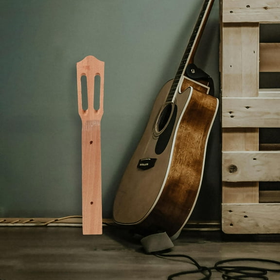 WHAMVOX Guitar Neck Unfinished Guitar Neck Guitar Neck Replacement Electric Guitar Neck Diy For Electronic Guitar Lovers