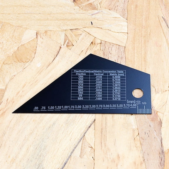 WHAMVOX Guitar String Action Gauge Fret Rocker Fret Leveling Guide String Height Gauge for Guitar