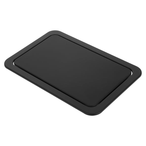 FESTFENDS Garbage Can Cover Black Stainless Steel 1Set