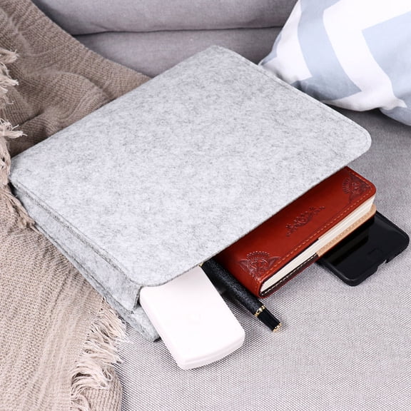 WHAMVOX Hair Felt Storage Pouch Bedside Storage Pouch Bedside Felt Storage Bag Household Felt Bag