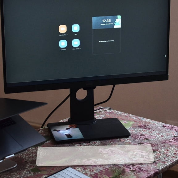 WHAMVOX Hand Rest Wrist Support Laptop Brace Pads Keyboard Cushion White