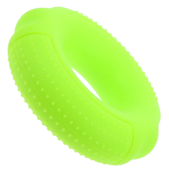 SEWCHICS Finger Strengthener Hand Exercise Tool Silicone Green 1Pack
