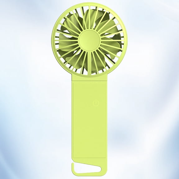 WHAMVOX Handheld Folding Fan Fluorescent Green Long-lasting
