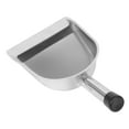 thumbnail image 1 of WHAMVOX  Handheld Garbage Shovel Convenient Dustpan Steel Office Dad Silver, 1 of 8