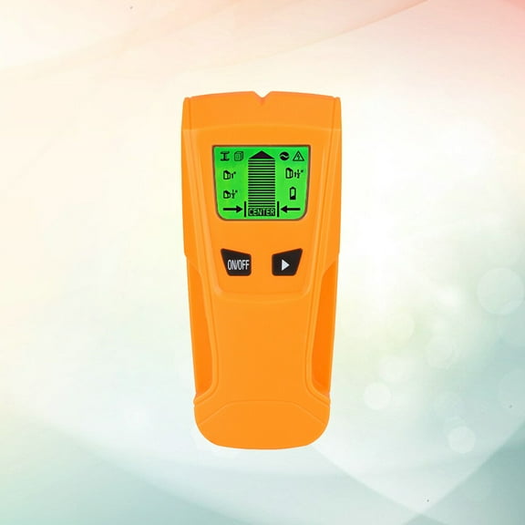 WHAMVOX Handheld Metal Electric Wire Detector 3-in-1 Multi Scanner Wall Scanner Detector Metal Sensor Studs Voltage Live Wire Detector (Orange)