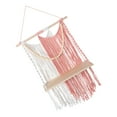 thumbnail image 1 of WHAMVOX Handmade Woven Tassel Tapestry Macrame Wall Shelf Boho Floating Plant Holder Decorative Rope Shelf for Bedroom Balcony Home Decor, 1 of 8