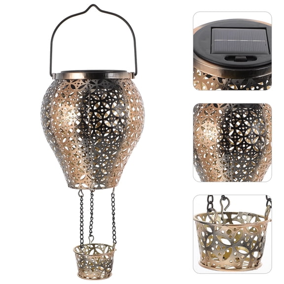 WHAMVOX Hanging Hot Solar LED Lamp Outdoor outside Lights Power for Outdoors