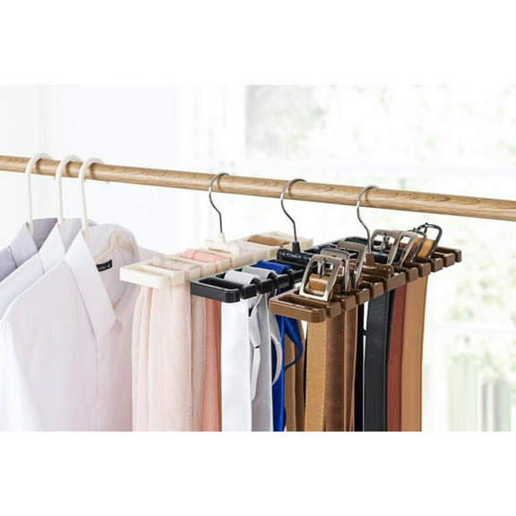 WHAMVOX Hanging Rack for Home Beige Premium ABS and Iron Material Space Saving Solution 13.5 Inches