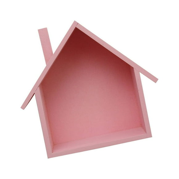 WHAMVOX Hanging Shelves for Wall House Shaped Shelf Living Display Child