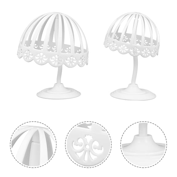 WHAMVOX Hat Display Stand 2Pcs for Shop Window Display Design