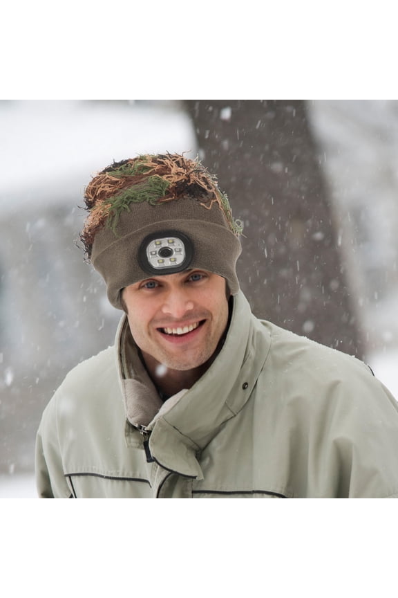 Headlamp Led Hat Night Light Beanie Cap Flashlight Knitted Led Hat