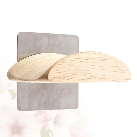 ROMANSENTIAL Back to School Headphones Bracket Wood Wall Headphone Hanger 1Pcs