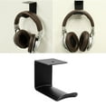 thumbnail image 1 of WHAMVOX  Headset Holde Under Desk Headphone Stand Stands Hanger Black, 1 of 8