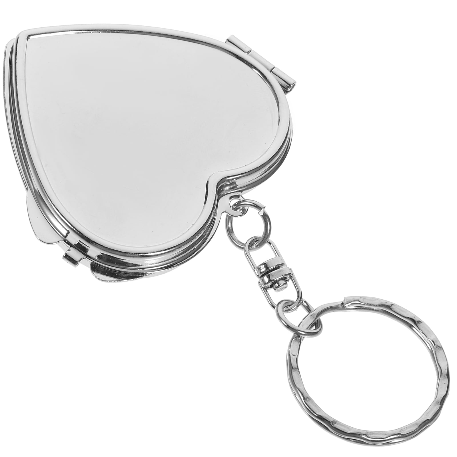WHAMVOX Heart Shaped Small Hand Mirror 1Pcs Regular Reflection for ...