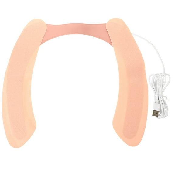 WHAMVOX Heated Toilet Seat Cushion Pink 1Pack 13.4X12.6X0.06In