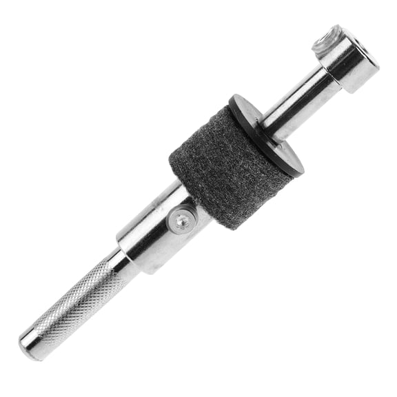 Luxshiny Arm For Cymbals Mounting Cymbal Arm Extension Mounting Attachment Felt Silver 1 Set