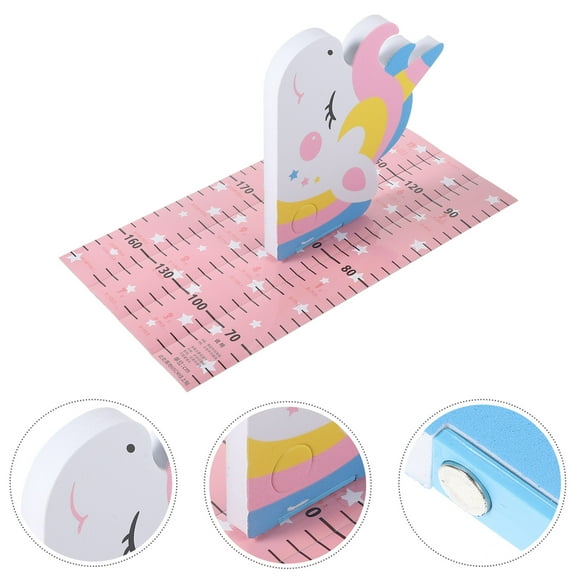 SEWCHICS Height Measurement Wall Decal Growth Chart Sticker Magnet 1Set