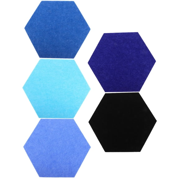WHAMVOX Hemoton 5pcs Felt Board for Announcement Reminder Bulletin Message Memo Notice