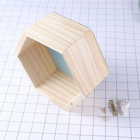 WHAMVOX  Hexagonal Storage Rack Decorative Home Accessories
