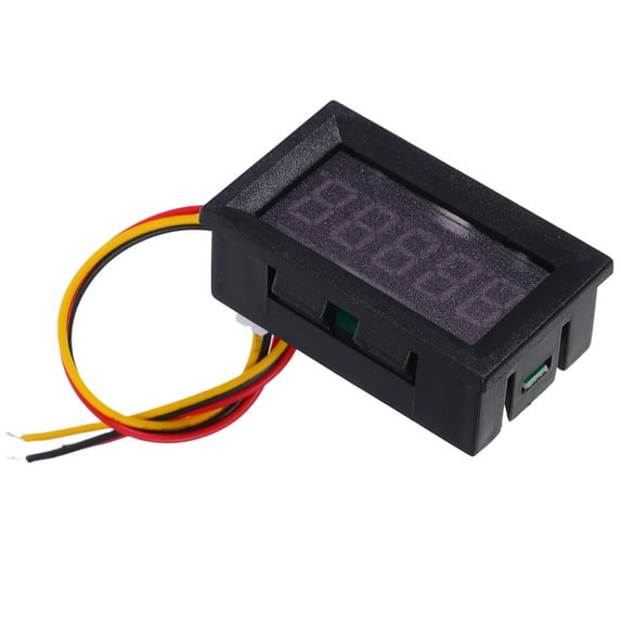 WHAMVOX High Accuracy Digital Voltmeter 33V 5- Voltage Meter LCD Display Panel High Precision Voltage Meter for Lab Electronic Repairs