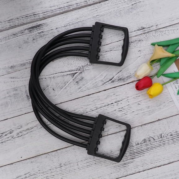 WHAMVOX Home Gym Accessories Band Dual-purpose Expander Fitness Black