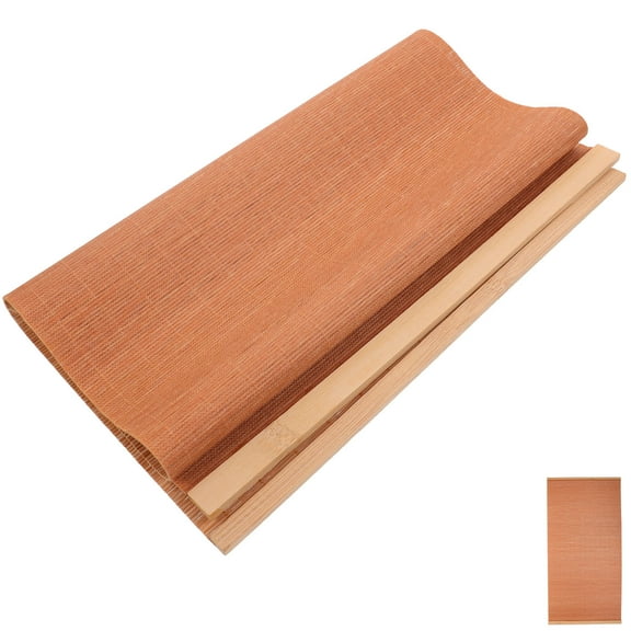 WHAMVOX Household Bamboo Mat Washable Bamboo Tea Mat Anti-scalding Table Mat Tea House Tea Mat