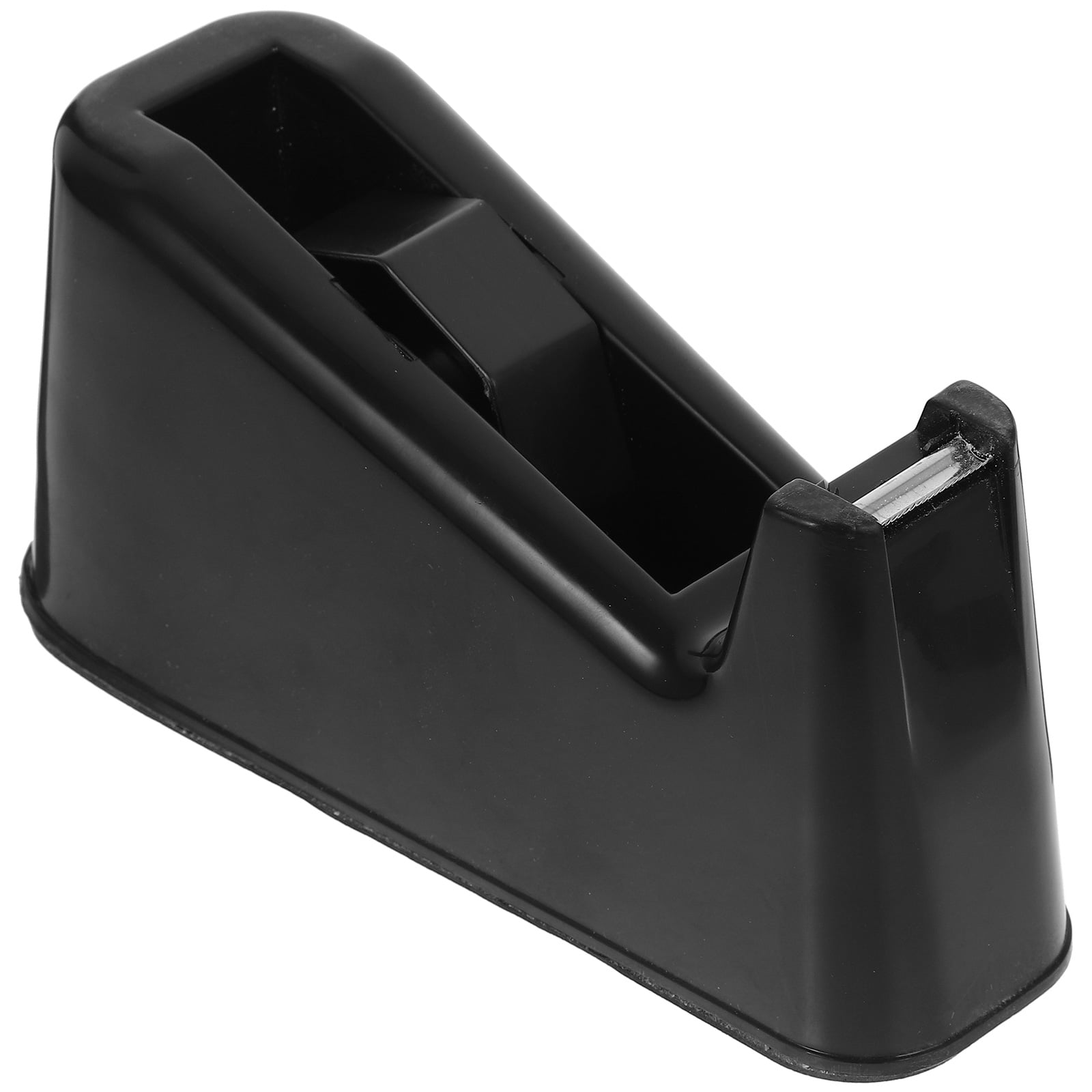 WHAMVOX Portable Household Tape Cutter Dispenser for Office and Packaging Use with Black Design