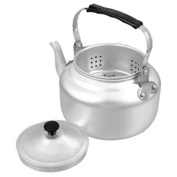 WHAMVOX Household Tea Pot Aluminum Teapot Restaurant Home Office Tea Kettle with Handle 1L