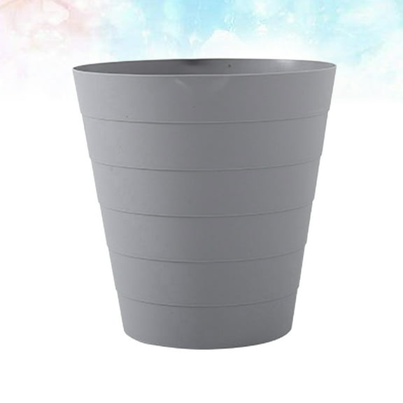 WHAMVOX Household Trash Basket Kitchen Waste Holder Open Can Dining Room Office