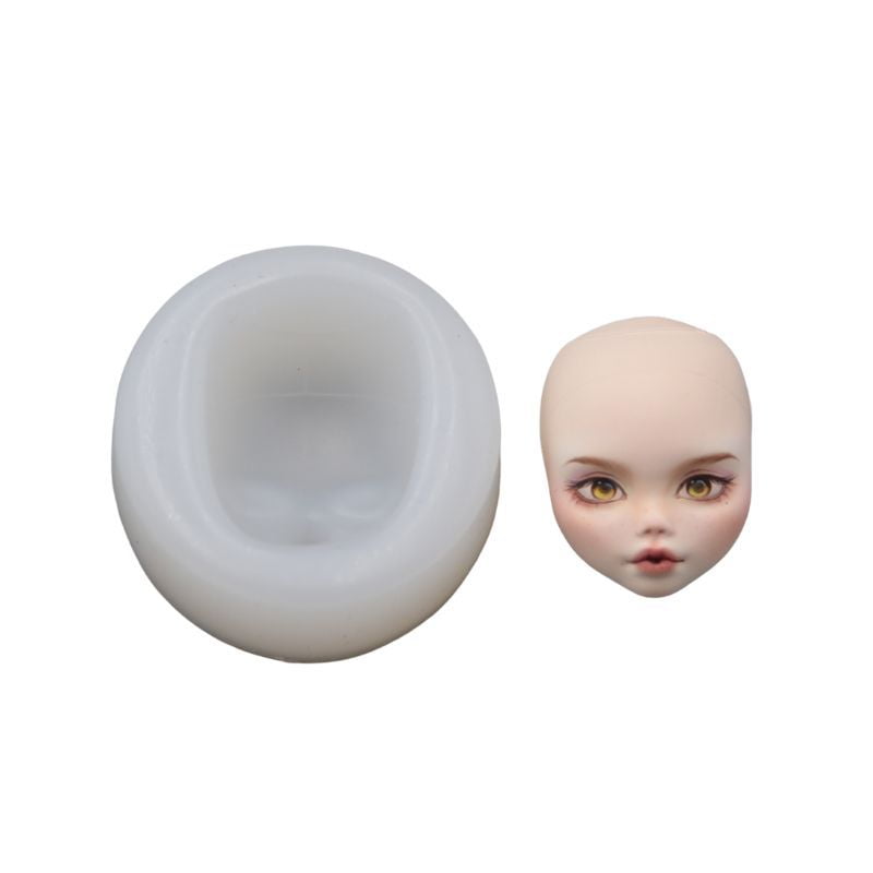 WHAMVOX Silicone Mold for Human Face Easy Demolding Mold Epoxy Resin ...