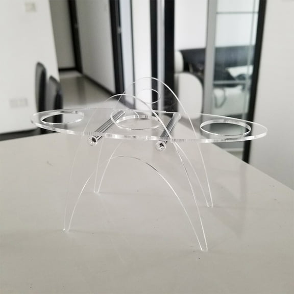 WHAMVOX Ice Cream Display Stand Restaurant Sushi Rack Cone Waffle Cones