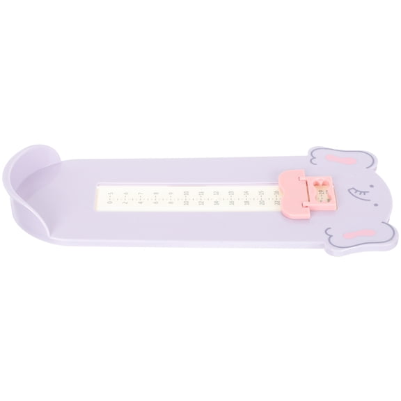 ROMANSENTIAL Shoe Sizer Tool Foot Measurement Device Lavender ABS 1Set