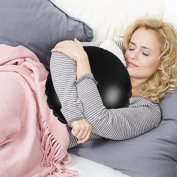 WHAMVOX Inflatable Camping Pillow Round Travel Pillow Inflatable Pillow Inflatable Travel Pillow Travel Sleeping Cushion PVC Inflatable Pillow