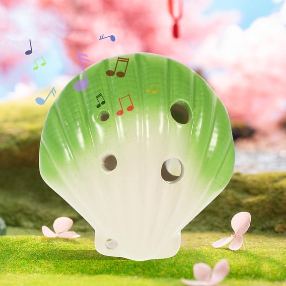 WHAMVOX  Instrument Hole Ocarina Kids Musical Instruments Child Travel Green