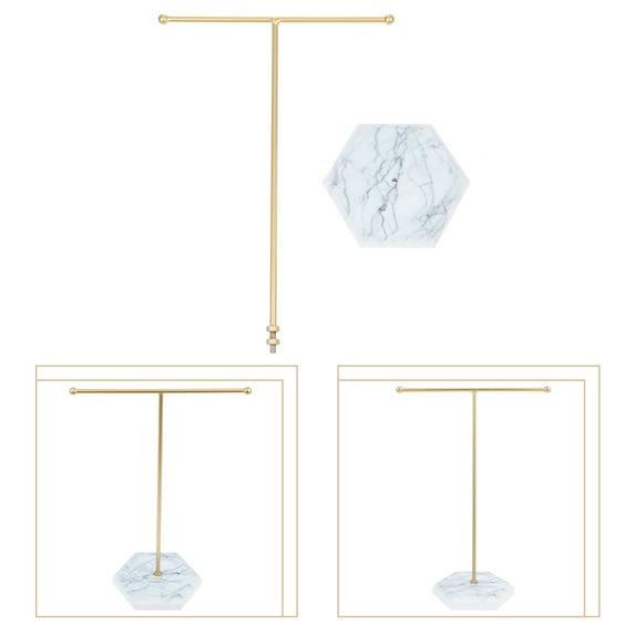 SEWCHICS earring station jewelry holder Professional Display Iron 1Pack for Women Bathroom