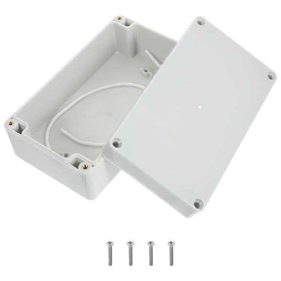 WHAMVOX Junction Box Plastic Project Box Waterproof Electrical Junction Box Electrical Box Outdoor