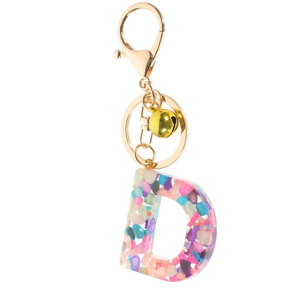 WHAMVOX Key Holder Letter Keychain Delicate Key Chain Decoration Women Car Key Chain