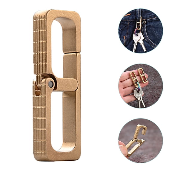 WHAMVOX Key Mini Portable Keychain Minimalist Holder Hook