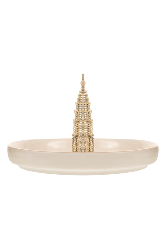 WHAMVOX  Key Tray Jewelry Stand Necklace Holder Tower Plate